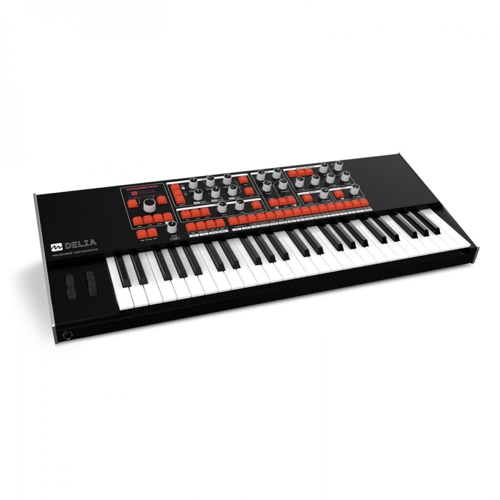 Melbourne Instruments Delia Motorized Morphing Polyphonic Synthesizer