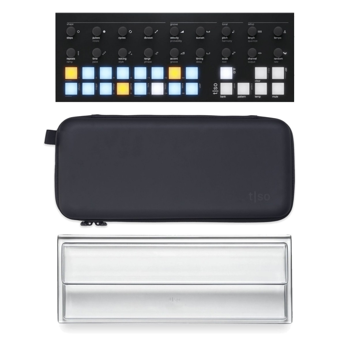 Torso Electronics T1 with Case and Cover Black - Image 1