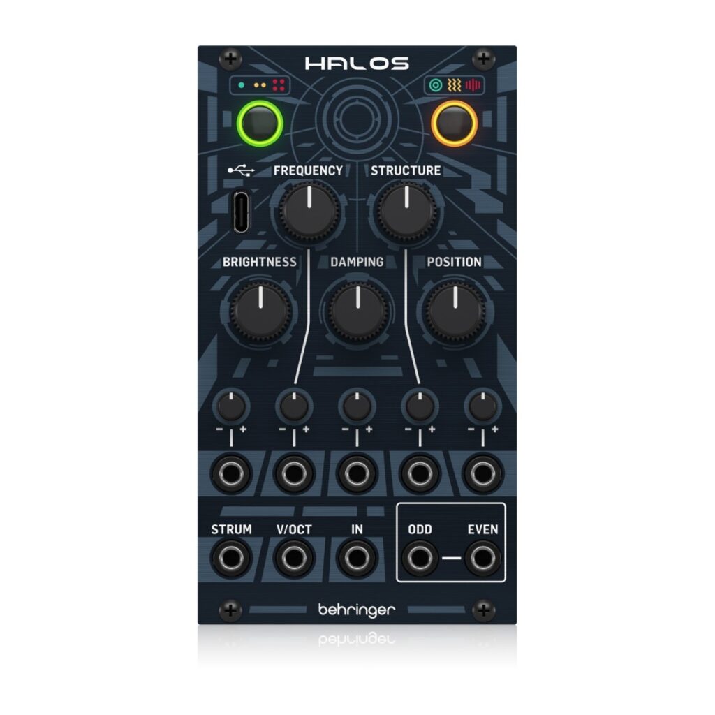 Behringer HALOS Physical Modeling Synthesizer for Eurorack