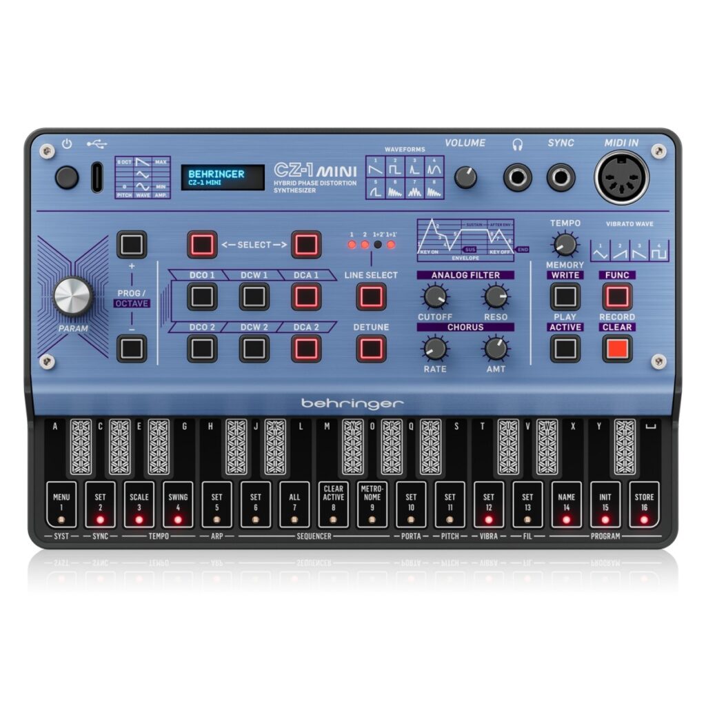 Behringer CZ-1 MINI Phase Distortion Synthesizer