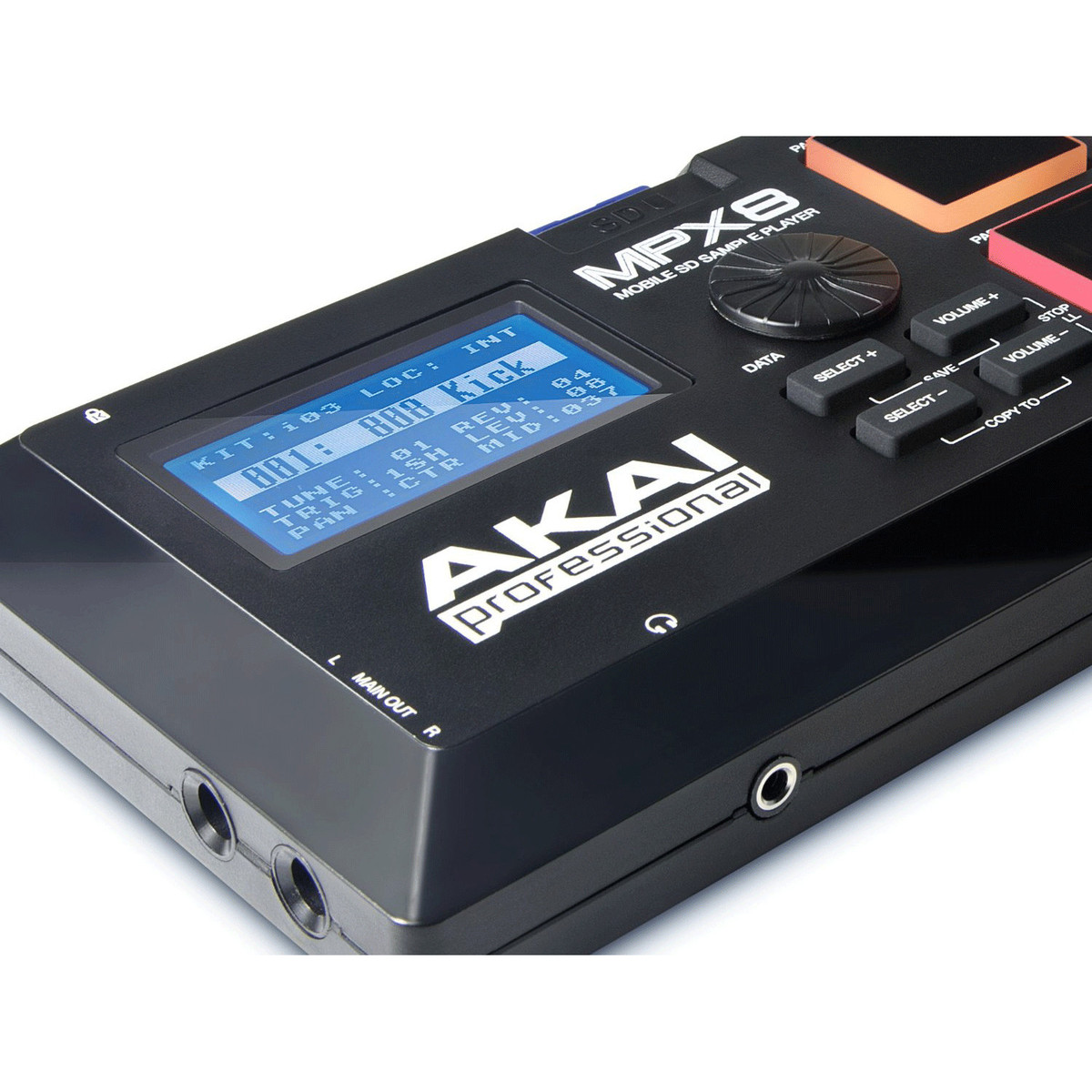 Akai Professional MPX8 SD Sample Pad Controller