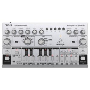 Behringer TD-3-SR Analog Bass Line Synthesizer Silver - Image 1