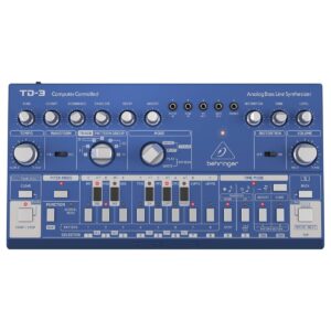 Behringer TD-3-BU Analog Bass Line Synthesizer Blue - Image 1