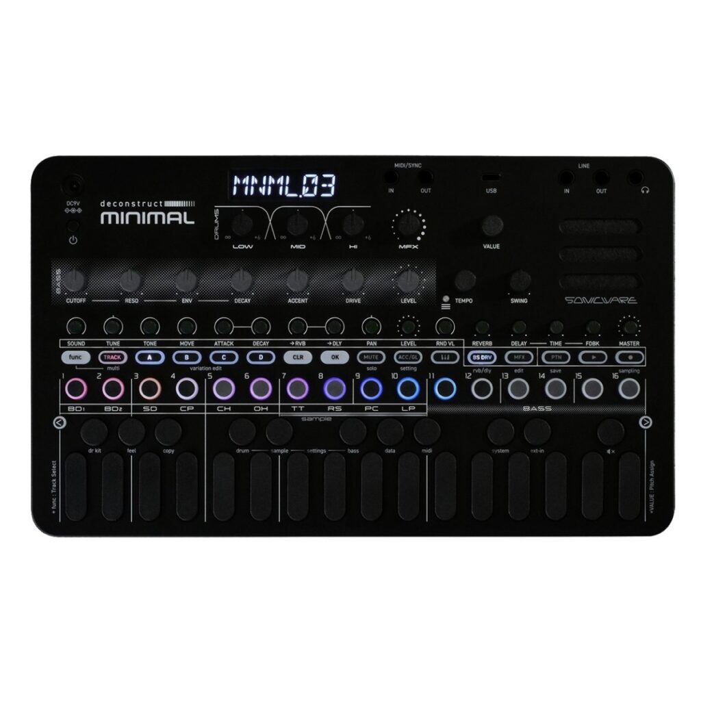 Sonicware Deconstruct Minimal Synthesizer