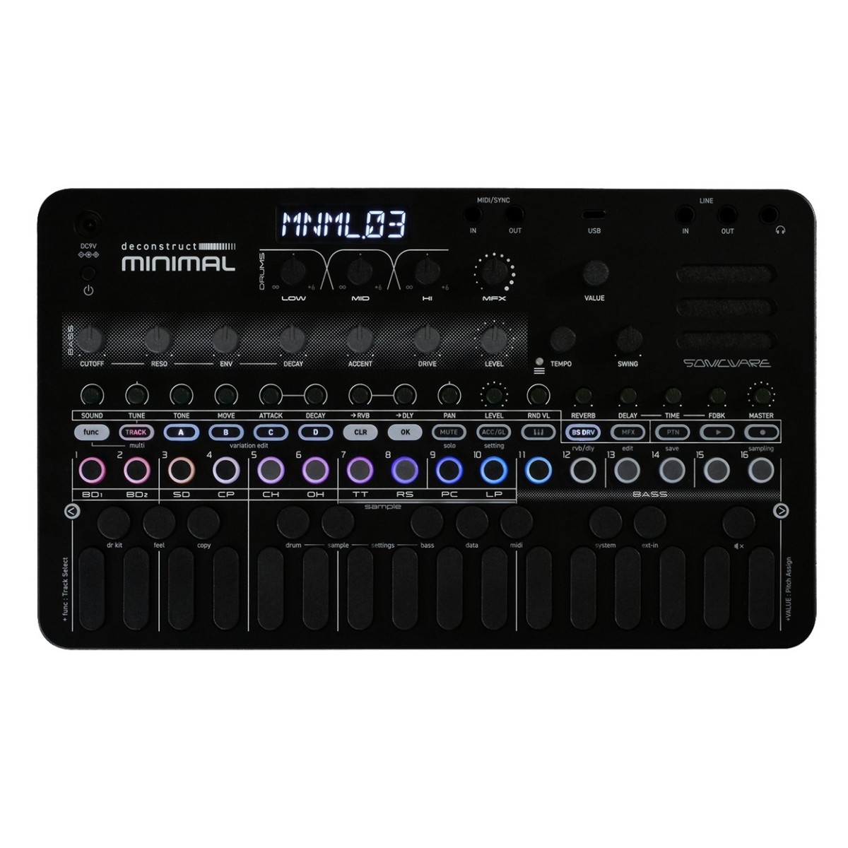 Sonicware Deconstruct Minimal Synthesizer - Image 1