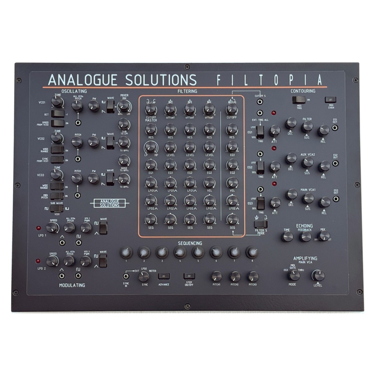 Analogue Solutions FILTOPIA Stereo Analogue Monosynth - Image 1