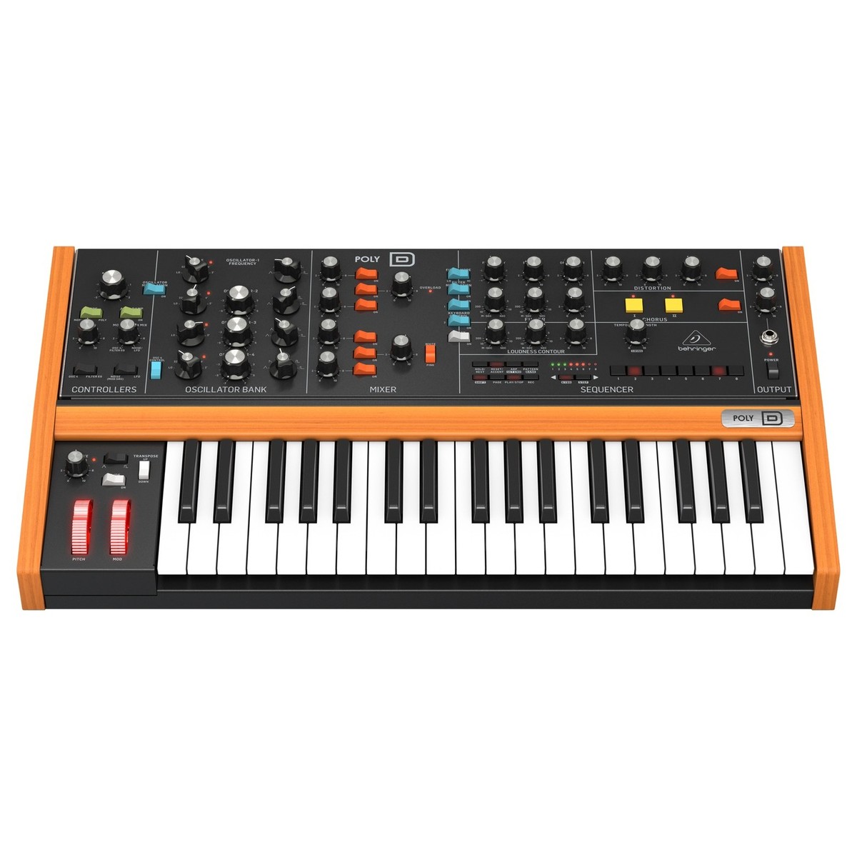 Behringer Poly D Polyphonic 4-Voice Analog Synthesizer - Image 2