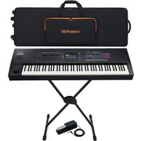 Roland Fantom-8 EX 88-Key Synthesizer Keyboard Bundle