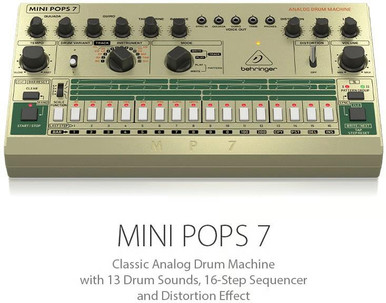 Behringer MINI POPS 7 Drum Machine