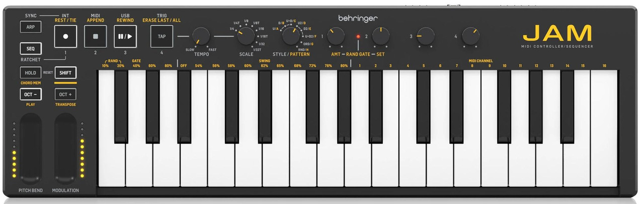 Behringer JAM MIDI Keyboard - Image 1