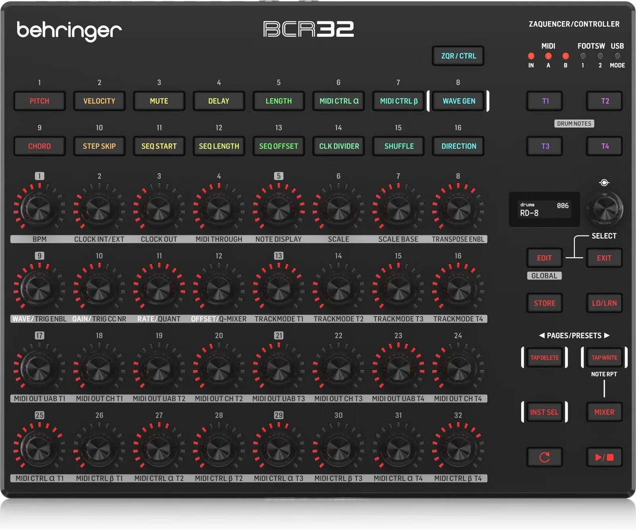 Behringer BCR32 - MIDI Drum Sequencer - Image 1