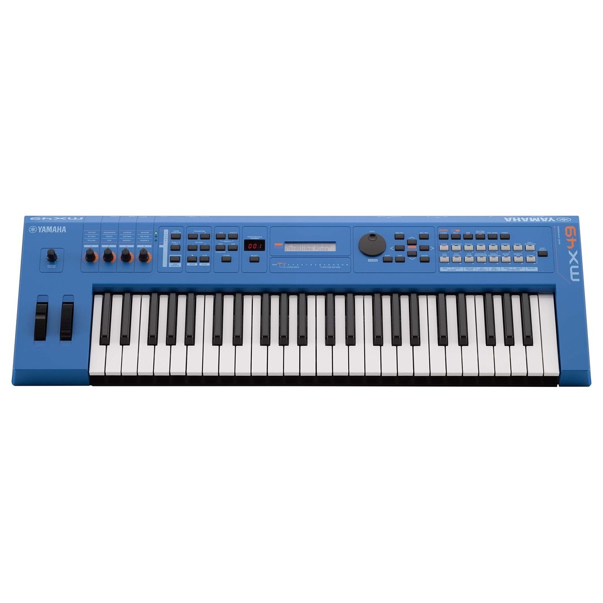 Yamaha MX49 II Music Production Synthesizer Blue - Image 1