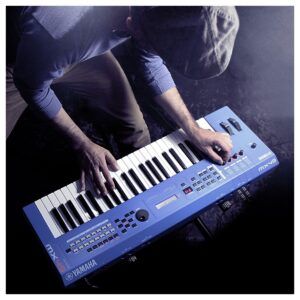 Yamaha MX49 II Music Production Synthesizer Blue - Image 2