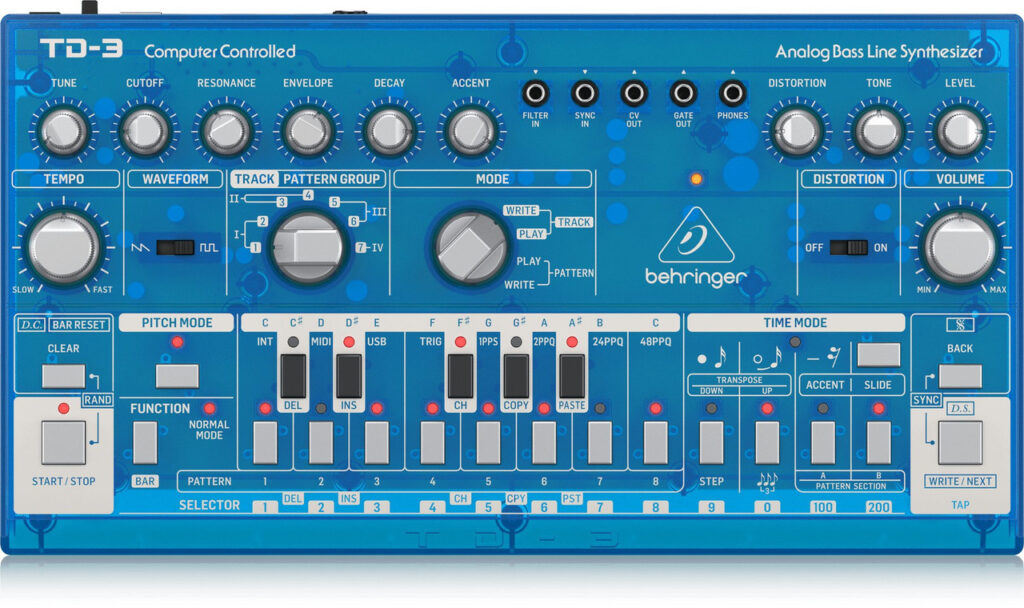 Behringer TD-3-BB Analogue Bass Line Synthesizer