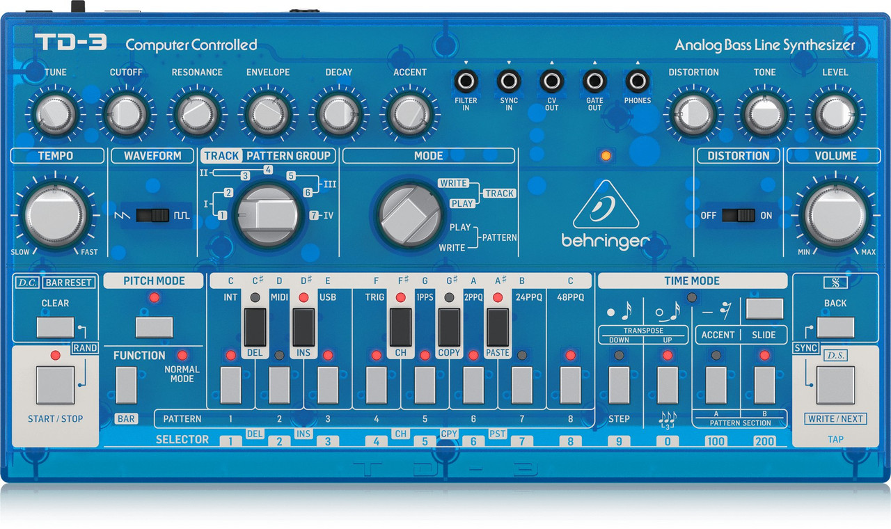 Behringer TD-3-BB Analogue Bass Line Synthesizer - Image 1