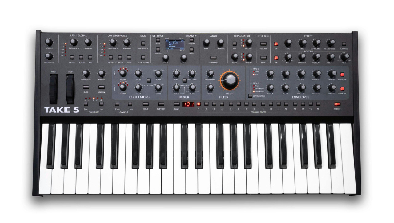 B Stock : Sequential Take 5 - 5-Voice Analogue Synthesizer - 013 - Image 1