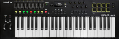 B Stock : Nektar Impact LX49 MK3 MIDI Keyboard & Controller - 001