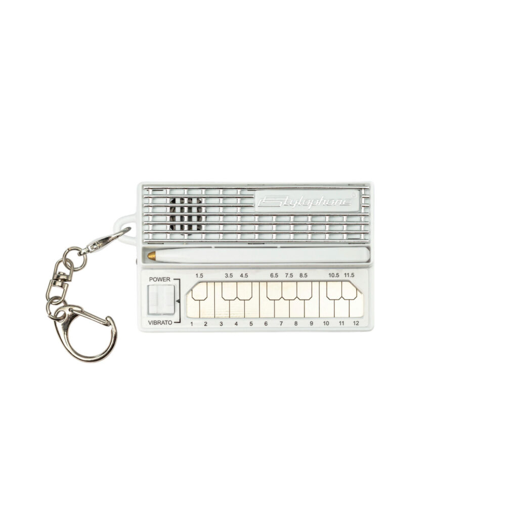 Dubreq Stylophone Mini Synthesizer in White