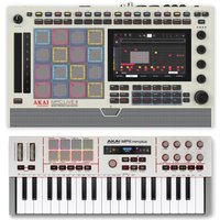Akai MPC Live III Retro Edition and MPK Mini Plus G2 Bundle